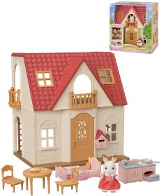 Sylvanian Families Domeček herní set s nábytkem a figurkou králíka plast Sylvanian Families Domeček herní set s nábytkem a figurkou králíka plast