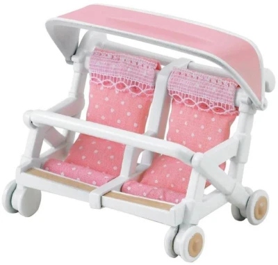 Sylvanian Families kočík pre dvojičky doplnok k herným sadám