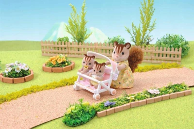 Sylvanian Families kočík pre dvojičky doplnok k herným sadám