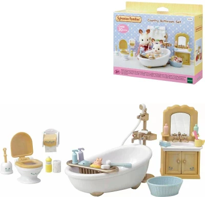 Sylvanian Families koupelna venkovská nábytek s doplňky k herním sadám Sylvanian Families koupelna venkovská nábytek s doplňky k herním sadám