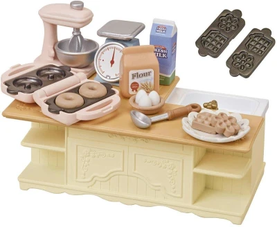 Sylvanian Families kuchynský ostrov s doplnkami nábytok doplnok k herným sadám