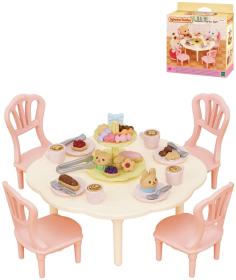 Sylvanian Families Party set se sladkostmi doplněk k herním sadám Sylvanian Families Party set se sladkostmi doplněk k herním sadám