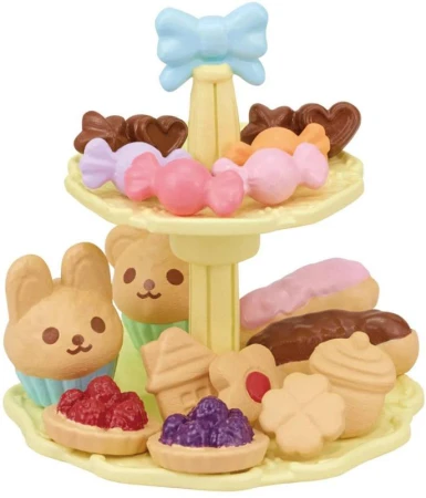 Sylvanian Families Party set se sladkostmi doplněk k herním sadám