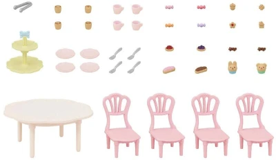 Sylvanian Families Party set se sladkostmi doplněk k herním sadám