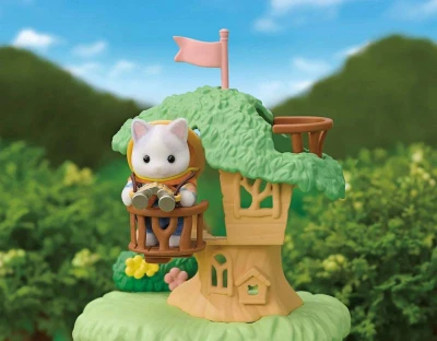 Sylvanian Families Prieskumný set 2 figúrky Latte mačky brat a bábätko s doplnkami