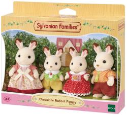 Sylvanian Families Rodina chocolate králíků nová set 4 figurky v krabici