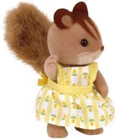 Sylvanian Families Rodina hnědých veverek set 4 figurky v krabici