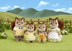 Sylvanian Families Rodina hnědých veverek set 4 figurky v krabici
