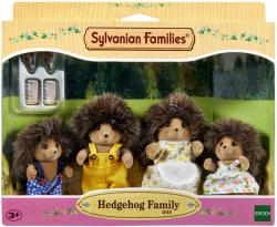 Sylvanian Families Rodina ježků set 4ks s doplňky na česání v krabici