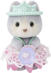 Sylvanian Families Rodina květinové princezny set 4 figurky s doplňky