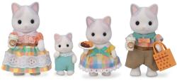 Sylvanian Families rodina Latte kočky set 4 figurky kočičí rodinka