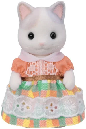 Sylvanian Families rodina Latte kočky set 4 figurky kočičí rodinka