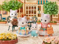 Sylvanian Families rodina Latte kočky set 4 figurky kočičí rodinka