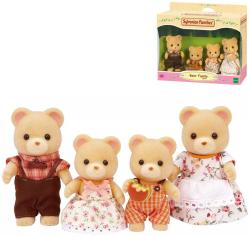 Sylvanian Families rodina medvídků set 4 figurky v krabici Sylvanian Families rodina medvídků set 4 figurky v krabici