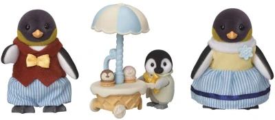Sylvanian Families Rodina tučniakov set 3 figúrky s doplnkami v krabici