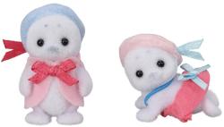 Sylvanian Families Rodina tuleňů set 4 figurky s doplňky k herním setům