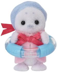 Sylvanian Families Rodina tuleňů set 4 figurky s doplňky k herním setům