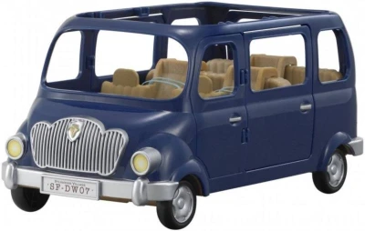 Sylvanian Families rodinné auto modré doplněk k herním sadám