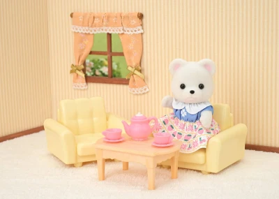 Sylvanian Families rodinný salon ledních medvědů set figurka s doplňky