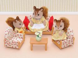 Sylvanian Families sedačka + stoleček nábytek doplněk k herním sadám
