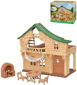 Sylvanian Families Srub s nábytkem doplněk k herním sadám Sylvanian Families Srub s nábytkem doplněk k herním sadám