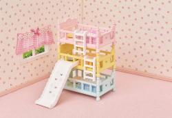Sylvanian Families třípatrová postel se skluzavkou nábytek doplněk k herním sadám