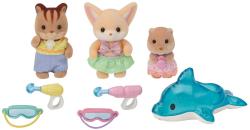 Sylvanian Families zábava u bazénu baby trio set 3 figurky s doplňky