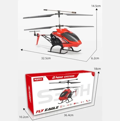 Syma RC vrtuľník S39H Pioneer, barometer, autostart, autopristátie, LED