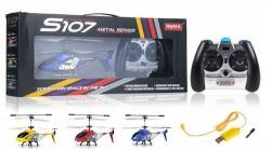 SYMA S107G blue s gyroskopem - nejodolnější mini vrtulník na trhu