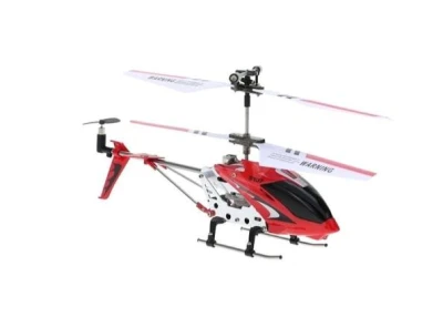 SYMA S107G červený mini RC vrtulník s gyroskopem
