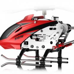 Syma S107H Phantom - ultra odolný vrtulník s barometrem - červený