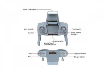 Syma X30 4K a Full-HD kamera, GPS (VÝPRODEJ)