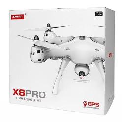 SYMA X8PRO s GPS, návratem domů a pohyblivou HD-FPV kamerou