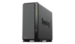 Synology DS124 Realtek RTD1619B 1,7GHz, 1GB RAM DDR4, 1x SATA, 2x USB3.2 Gen 1, 1x GbE