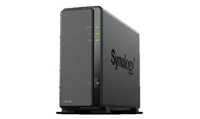 Synology DS124 Realtek RTD1619B 1,7GHz, 1GB RAM DDR4, 1x SATA, 2x USB3.2 Gen 1, 1x GbE Synology DS124 Realtek RTD1619B 1,7GHz, 1GB RAM DDR4, 1x SATA, 2x USB3.2 Gen 1, 1x GbE
