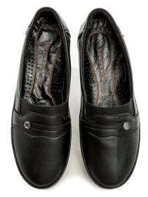 T. Sokolski BK FAT-60-PU černé dámské mokasíny