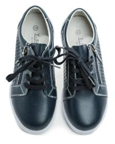 T. Sokolski T.Sokolski modré dievčenské poltopánky 1803