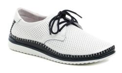 T. Sokolski T.Sokolski W26-01 bílo modré dámské polobotky