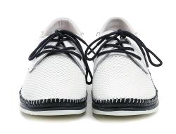 T. Sokolski T.Sokolski W26-01 bílo modré dámské polobotky