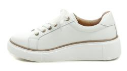 T. Sokolski T.Sokolski W26-235 bílé dámské polobotky na klínku