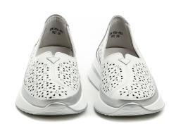 T. Sokolski T.Sokolski W26-653 bílé dámské mokasíny