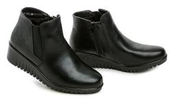 T. Sokolski T.Sokolski Z23-337 černá dámská zimní obuv na klínku