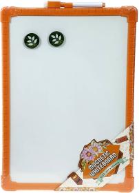 Tabule oboustranná stíratelná magnetická set s fixem a 2 magnety Tabule oboustranná stíratelná magnetická set s fixem a 2 magnety