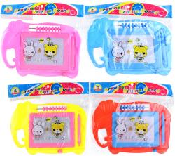 Tabulka dětská magnetická slon set s kouzelným perem 4 barvy