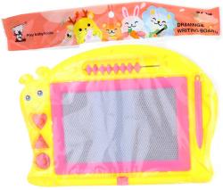 Tabulka magická kreslící šnek set s kouzelným perem a 3 razítky 4 barvy