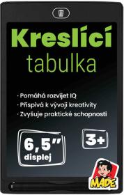 Tabulka tablet kreslící magická 18x12cm set s perem na baterie v krabici