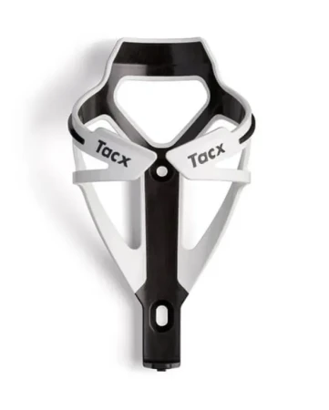 TACX Košík láhve DEVA, karbon-kompozit, černo-bílý