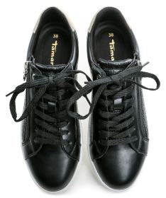 Tamaris 1-23313-41 čierne dámske poltopánky