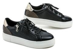 Tamaris 1-23313-41 čierne dámske poltopánky