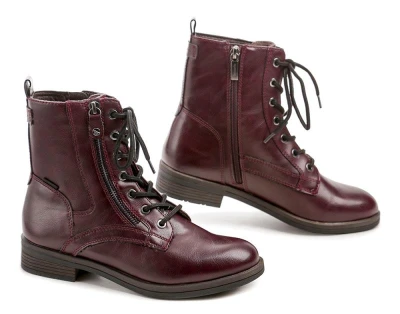 Tamaris 1-25107-41 merlot dámské zimní boty